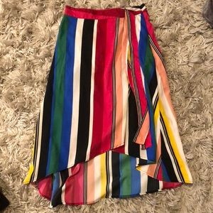 Rainbow Wrap Skirt